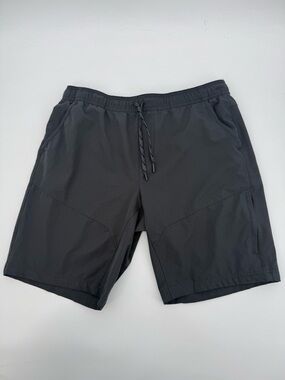 Gerry Mens Gray Shorts Hiking Outdoor Trail Drawstring Size Large Athletic Cargo